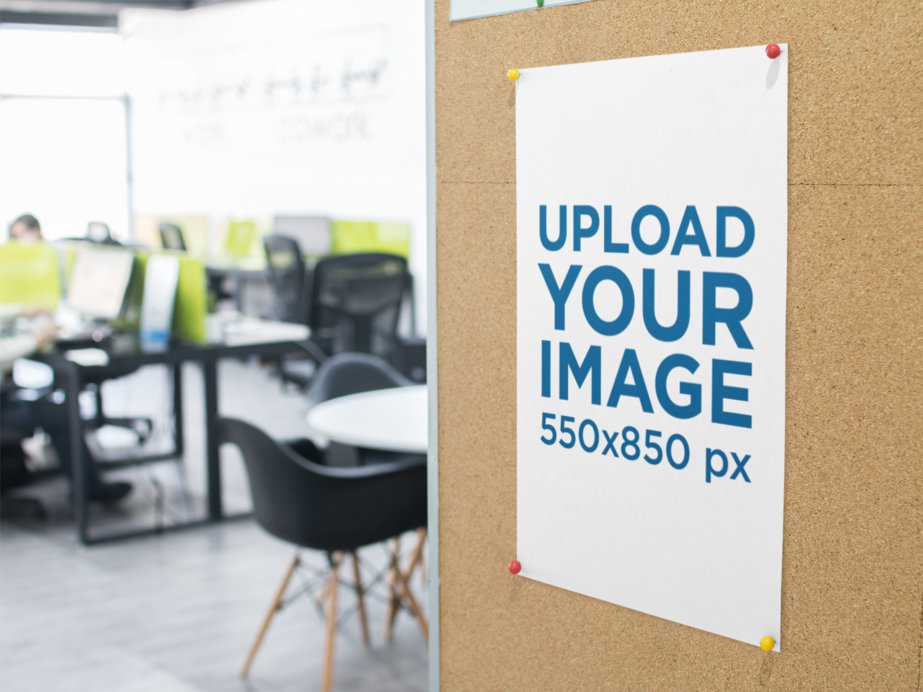 board poster mockup