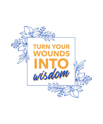 Placeit - T-Shirt Design Creator Featuring a Quote in a Frame With ...