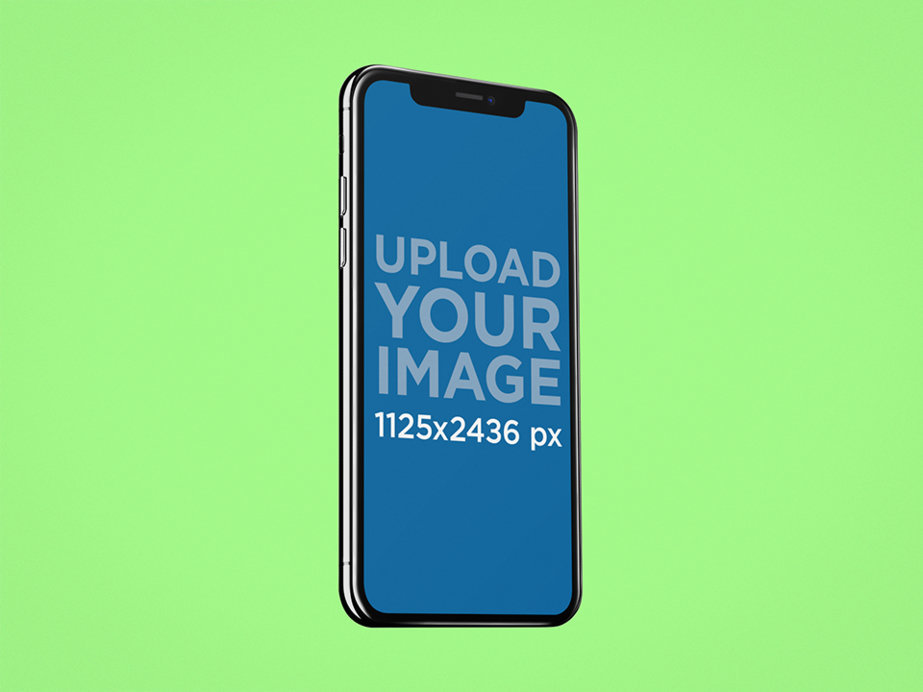 Placeit - Angled Jet Black iPhone 11 Pro Mockup Against a Transparent ...