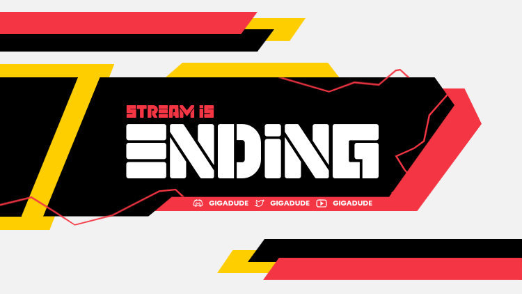 Placeit - Twitch Ending Screen Creator With a Futuristic Geometric ...