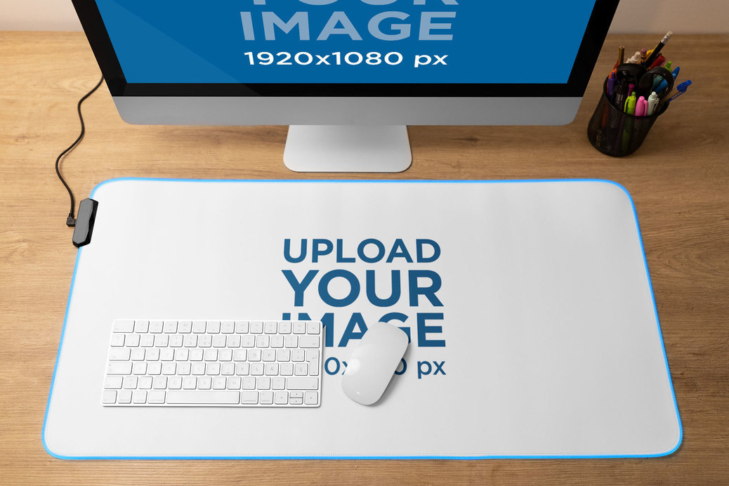 mouse mat template