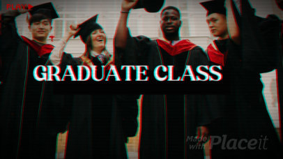 Placeit - Intro Video Generator for a School Graduation Featuring a ...