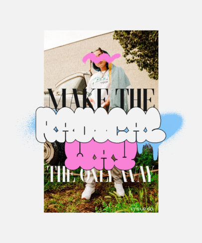 Placeit - T-Shirt Design Creator Featuring a Graffiti-Style Typography ...