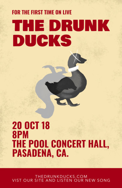 placeit concert flyer maker for grammy winners winners flyers