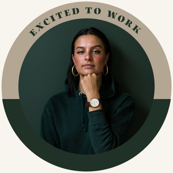 Placeit linkedin profile generator featuring a professional theme