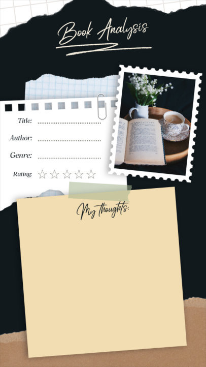 Placeit - Instagram Story Creator to Share a Book Analysis