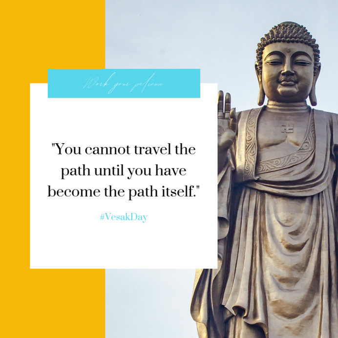 Placeit Instagram Post Generator for Buddha Jayanti with an