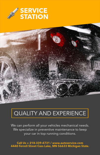 Auto Shop Flyer Maker