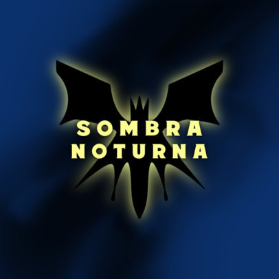 Logo Template With a Batman-Inspired Theme for Gamers 5923g