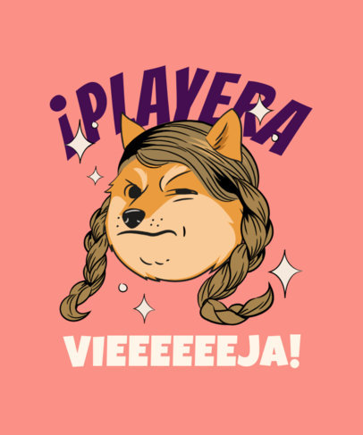 Placeit - T-Shirt Design Generator Featuring a Meme Inspired by Wendy ...