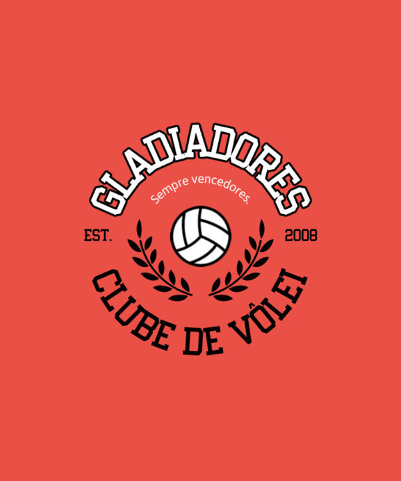 Placeit RetroStyle TShirt Design Maker for a Volleyball Team