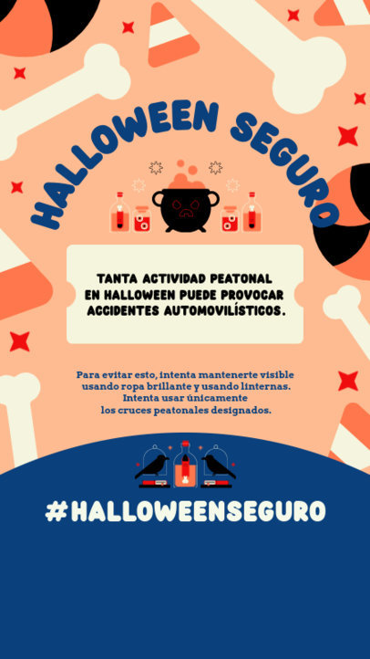 Placeit - Instagram Story Maker with Illustrations for Halloween Night ...