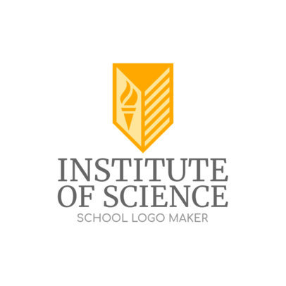 Academy Logo Maker with Badge Icon