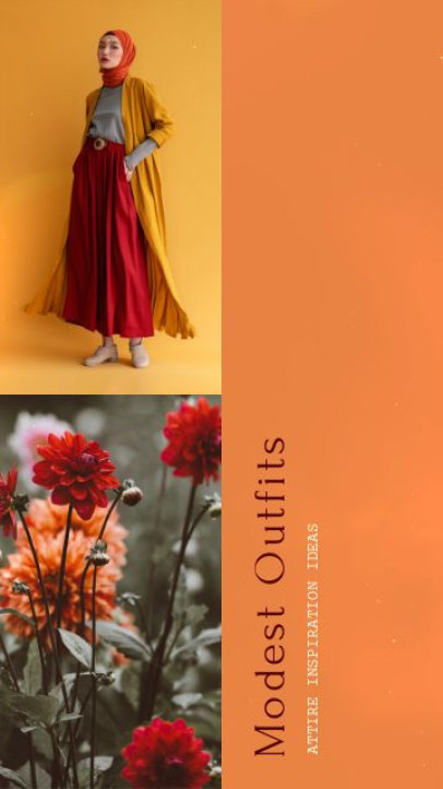 Placeit - Instagram Story Video Template for Modest Attire Ideas