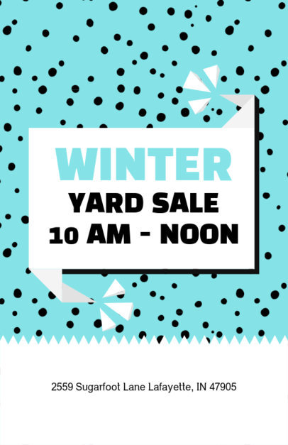 placeit yard sale flyer template