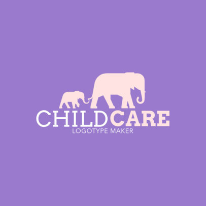 placeit daycare logo maker to design nursery logos