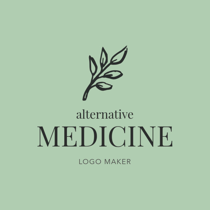 Placeit Logo Maker for Alternative Medicine Centers