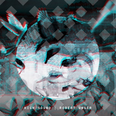 Placeit - Electro Sound Album Cover Design Maker