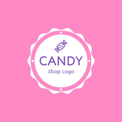 Logo Maker For Candy Shops with Multiple Colors