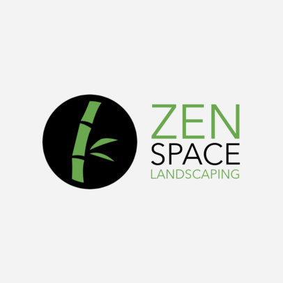 Zen Landscaping Logo Template 1435a