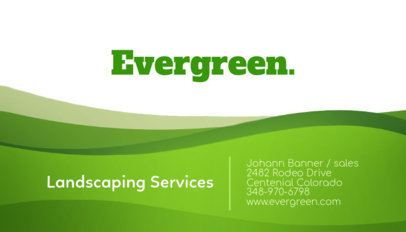 placeit business card template for a gardening and maintenance gardening business cards templates