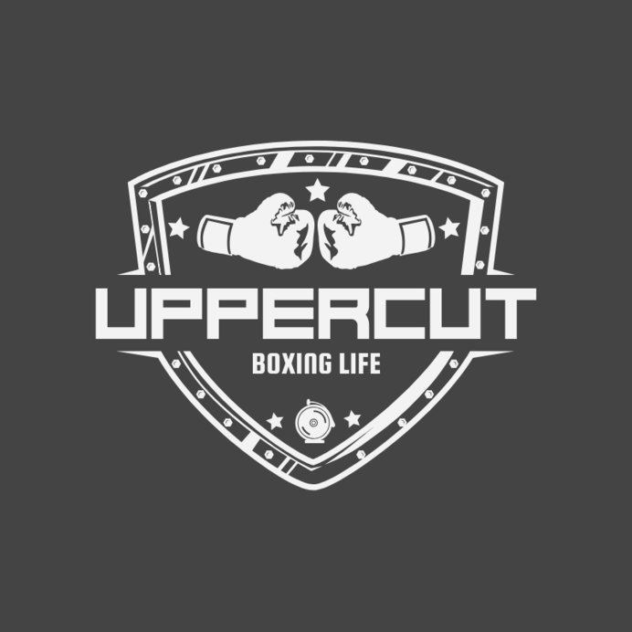 Placeit Box Logo Maker for a Boxing Gym