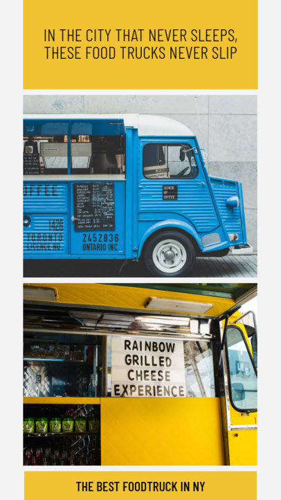 Food Trucks Insta Story Maker