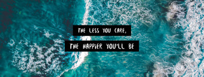 Placeit Cool Facebook Cover Maker With A Quote