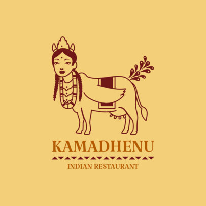 Placeit - Indian Food Logo Maker for Indian Buffets