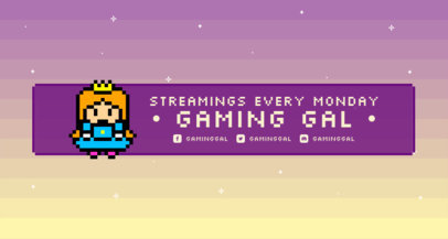 Youtube Banner Maker And Twitch Banner Maker Design Templates T