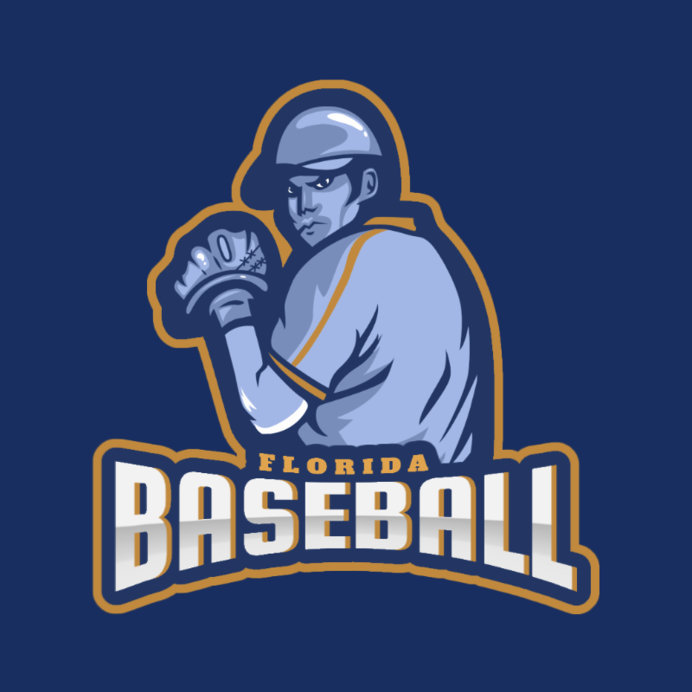 Placeit Baseball Team Logo Template with a Pitcher Illustration