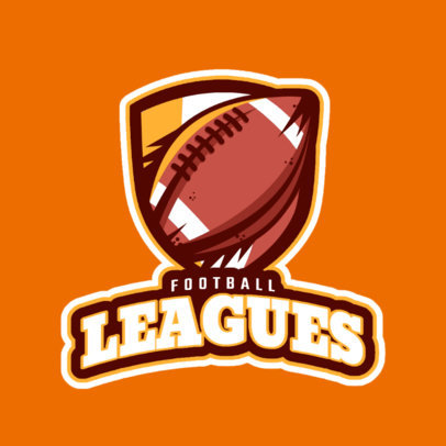 Placeit Sports Logo Maker With Football Mascots