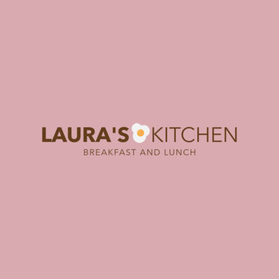 Placeit - Simple Logo Maker for a Breakfast and Lunch Restaurant