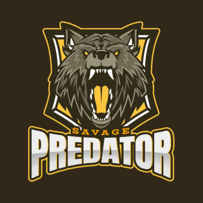Placeit Gaming Logo Generator With An Angry Wolf Illustration Text change (or addition), color change, minor design changes. usd