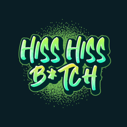 Placeit Logo Creator With Graffiti Text For An Urban Apparel Brand