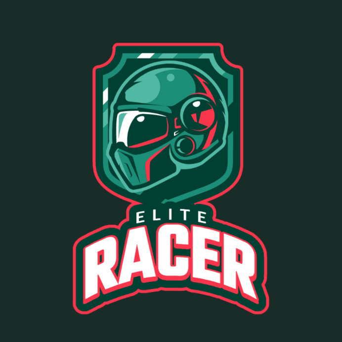 Placeit Racing Game Logo Maker with a Somber Illustration