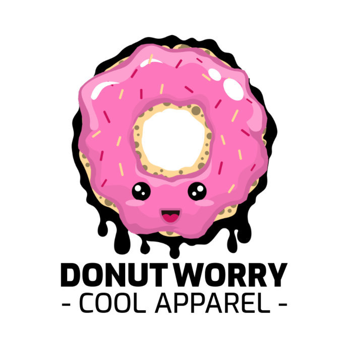 Placeit Cool Apparel Logo Creator with a Cartoonish Donut Graphic