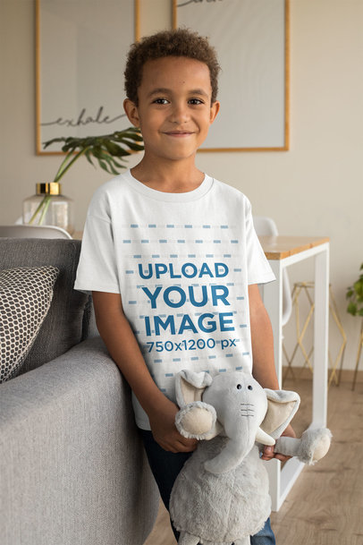 T-Shirt Mockups With Black Models