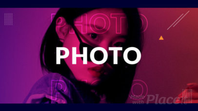 Video Maker for a Photo Slideshow Featuring Cool Animations 1324