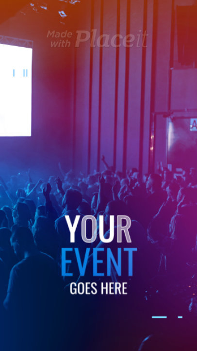 Placeit - Instagram Story Video Maker to Promote a Music Event