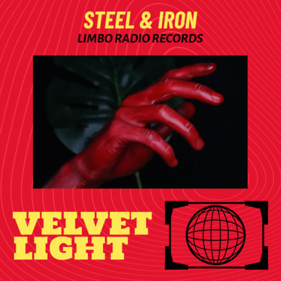 Album Cover Maker Featuring Bold Fonts and Graphics 2465b