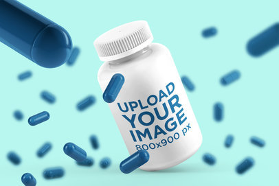 Download Bottle Plastic Mockup Generator Try 15k Mockups For Free Placeit PSD Mockup Templates