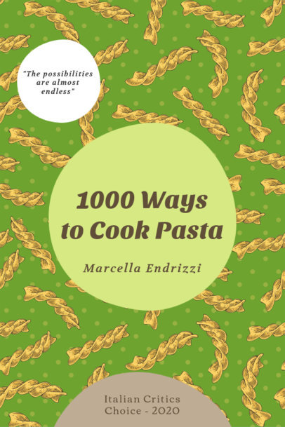 eBook Cover Generator for Different Pasta Recipes 1415b-el1