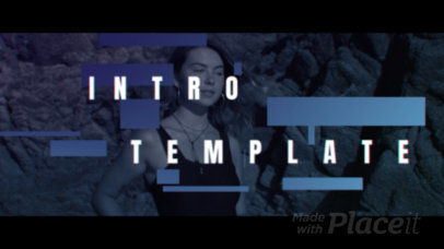 Placeit - Intro Video Generator with Animated Squares and Text