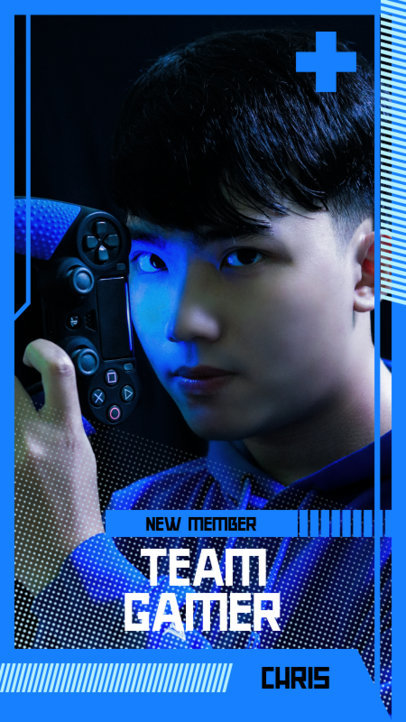 Placeit Instagram Story Template For A Gaming Team