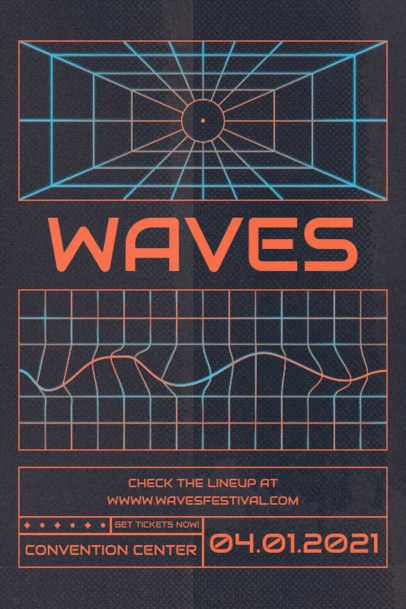Placeit - Poster Design Generator for a Music Festival Featuring ...