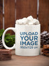 Download Placeit Mockup Of An 11 Oz Coffee Mug Filled With Marshmallows