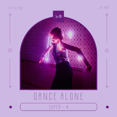 Placeit Album Cover Design Template For K Pop Artists Placeit Album Cover Design Template For K Pop Artists