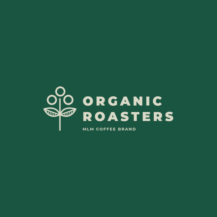 Placeit Logo Template for an MLM Coffee Brand