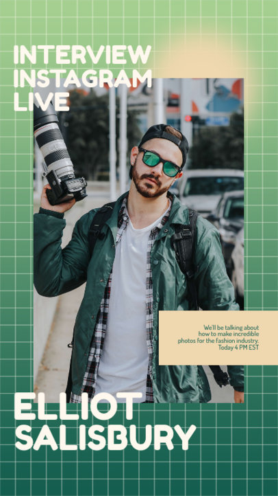 Placeit - Photography-Themed Instagram Story Design Generator to ...